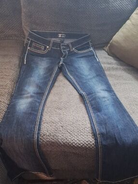 Soundgirl Women's Dark Blue Bootcut Jeans